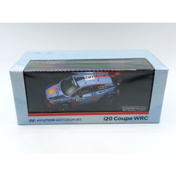 Hyundai i20 Coupe WRC #5 Winner Rallye Tour de Corse 2017 Neuville/Gilsoul - skala 1:43 - IXO